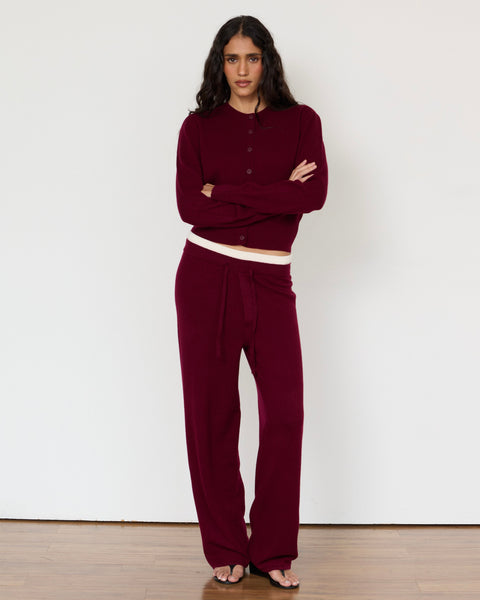 Tove Layered Cashmere Blend Pant