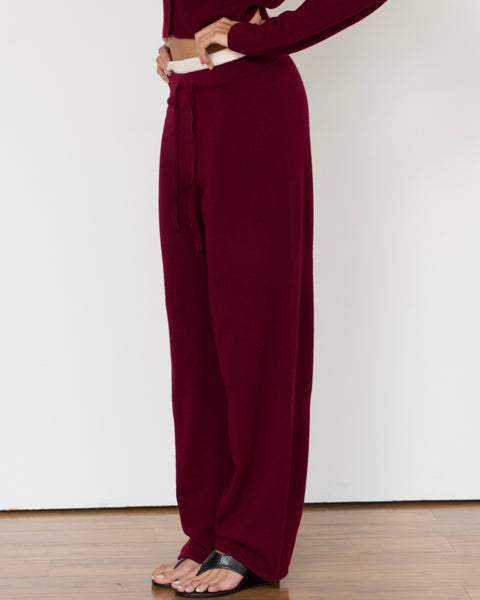 Tove Layered Cashmere Blend Pant
