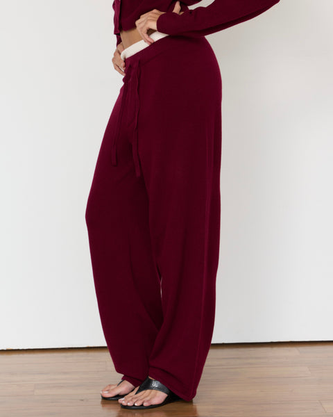 Tove Layered Cashmere Blend Pant