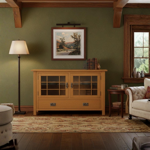 Mission Quarter Sawn Oak 48" TV Stand