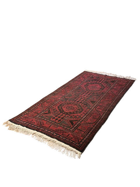 Terkaman Tribal Baluch Oriental Rug; 3' 5" x 7' (Y)