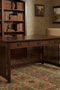 Mission Crofter 3 Drawer Library Desk - Walnut