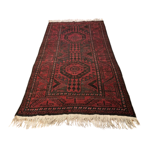 Terkaman Tribal Baluch Oriental Rug; 3' 5" x 7' (Y)