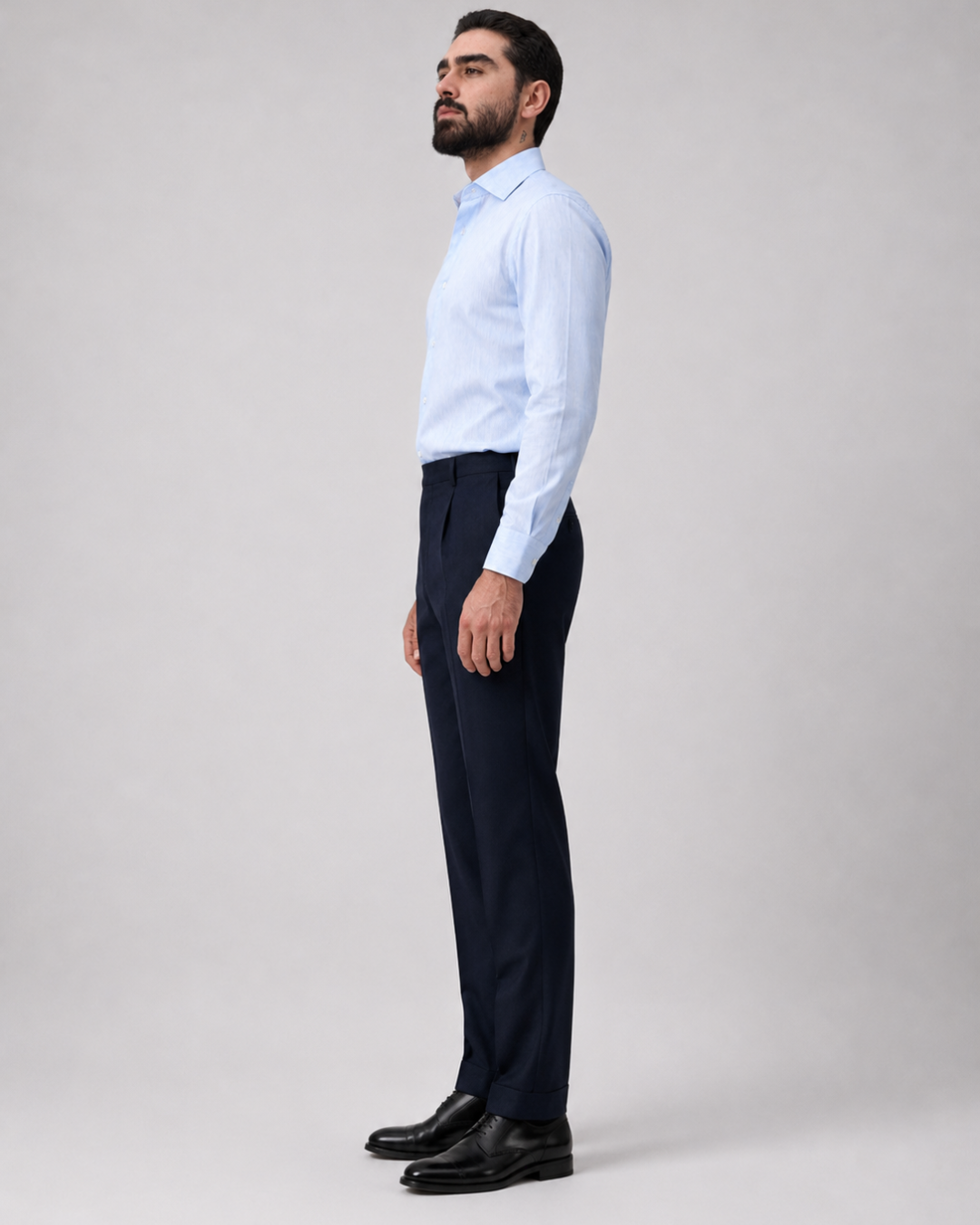 Airefinery Aqua Linen Shirt