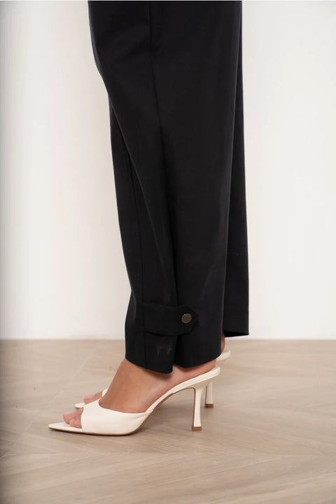 Utility Balloon Pants with A Fastening At the Hem
