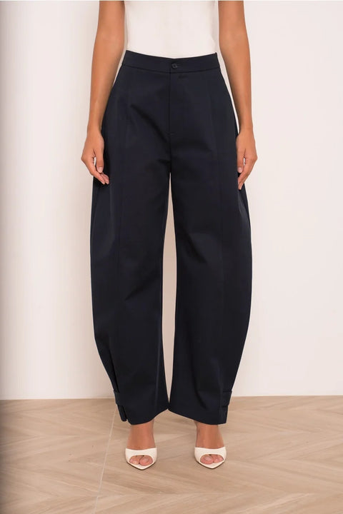 Utility Balloon Pants with A Fastening At the Hem