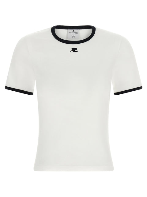 Courreges Signature Contrast T-shirt