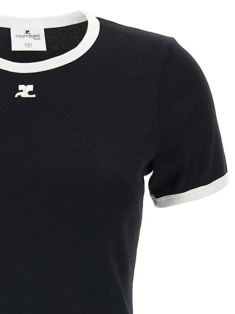 Courreges Signature Contrast T-shirt