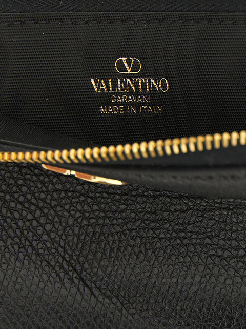 Valentino Garavani Vlogo Black Cardholder