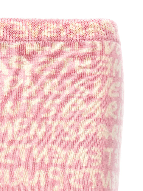 Vetements Graffiti Monogram Skirt