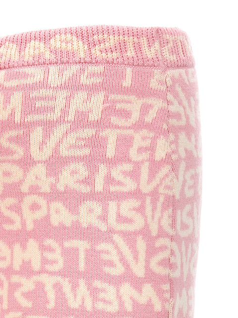 Vetements Graffiti Monogram Skirt