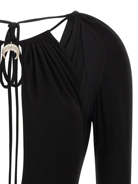 Marine Serre Jewel Pendant Bodysuit