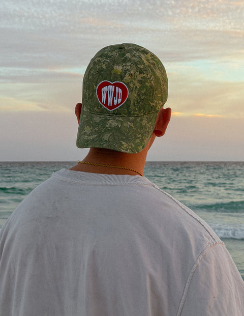 WWJD Camo Hat