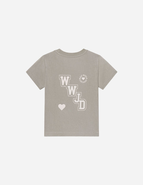 WWJD Varsity Kids Tee