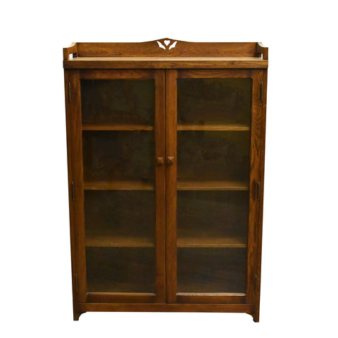 Pre-Order Mission Bookcase / Curio Cabinet - Walnut (W1)