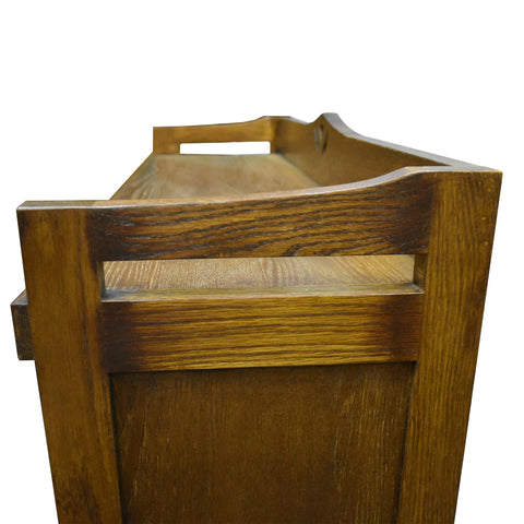 Pre-Order Mission Bookcase / Curio Cabinet - Walnut (W1)
