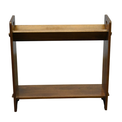 Mission / Arts and Crafts Book and Magazine Stand - Walnut (W1)