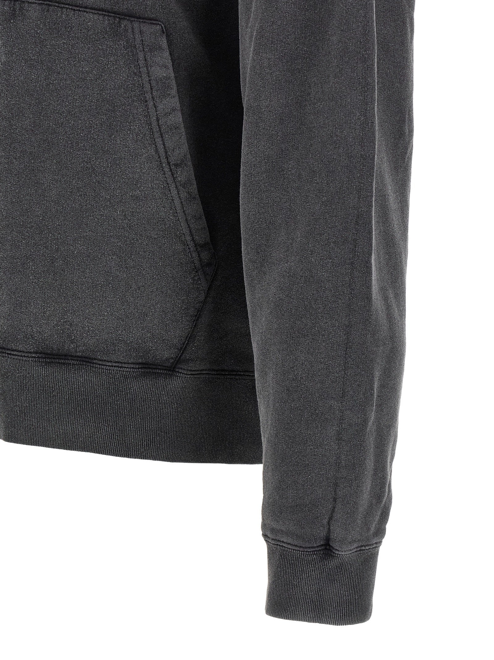 Washed Crayon Loop Fleece Hoodie