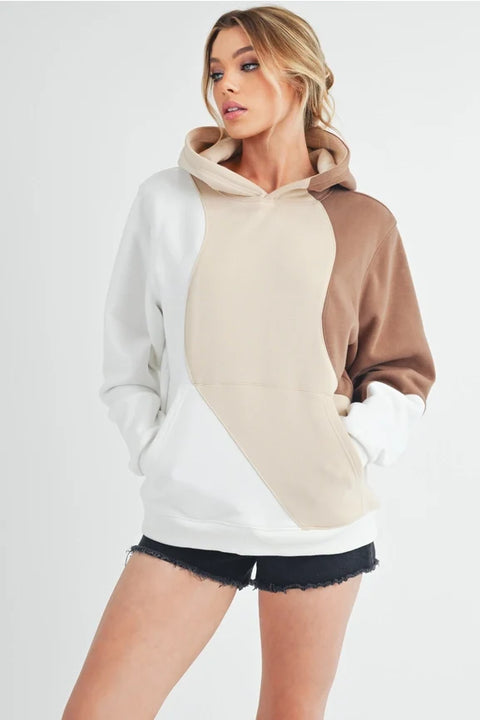 Wavey Hoodie - Sand