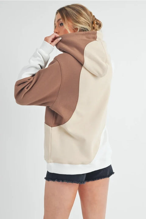 Wavey Hoodie - Sand