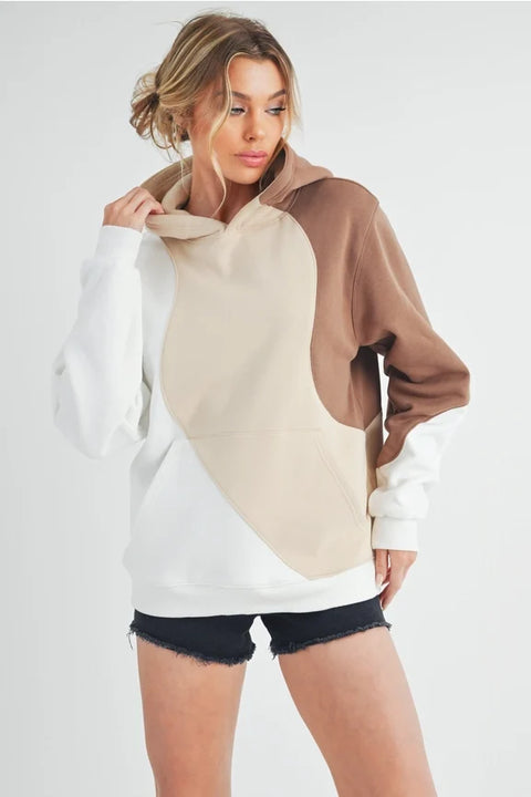 Wavey Hoodie - Sand