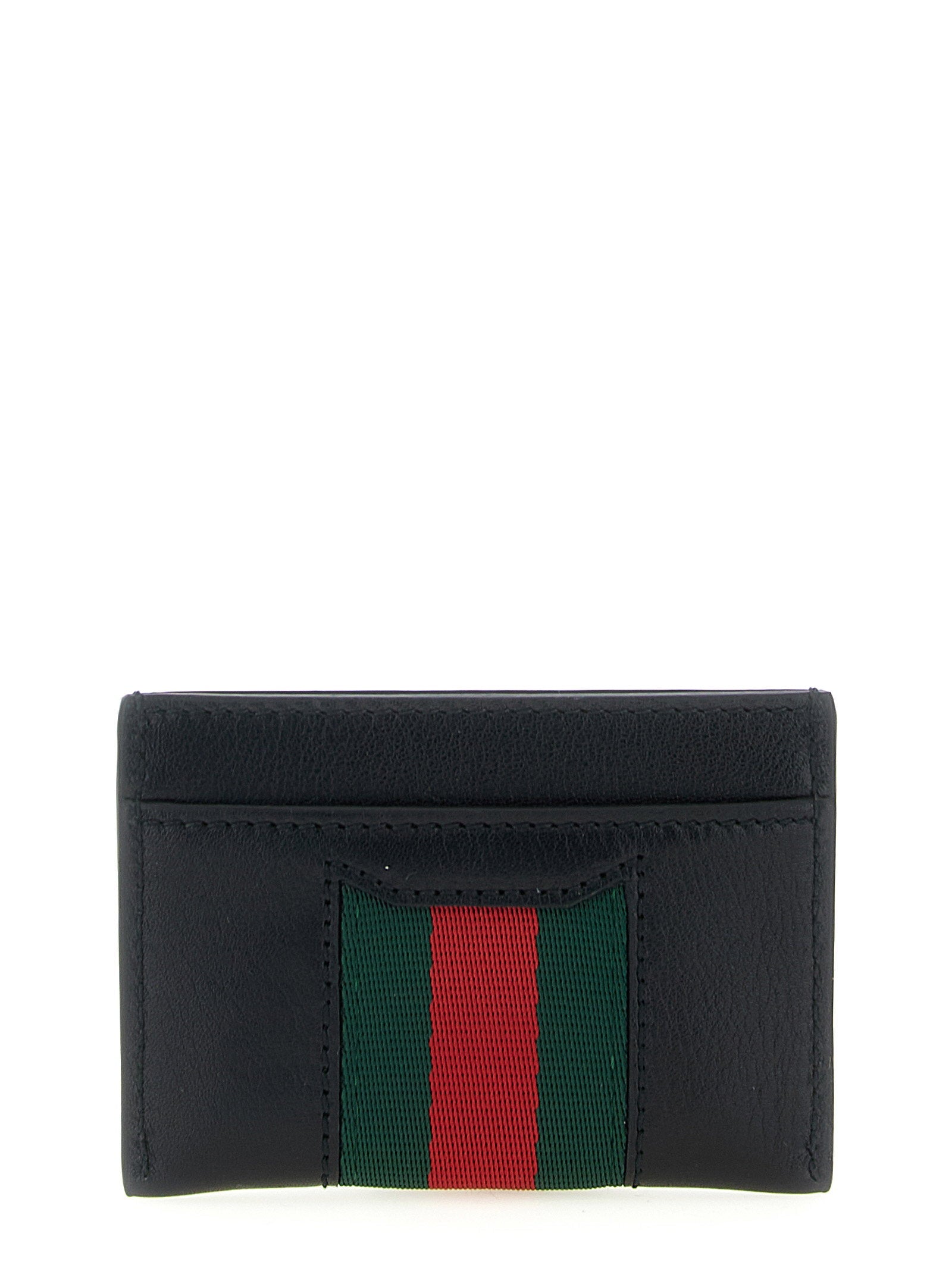 Web Horsebit Gucci Card Holder