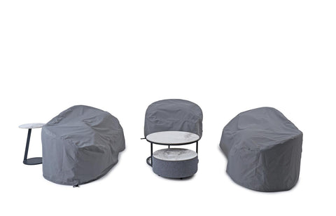 Serene Outdoor Modern Outdoor Coffee Table - Grey