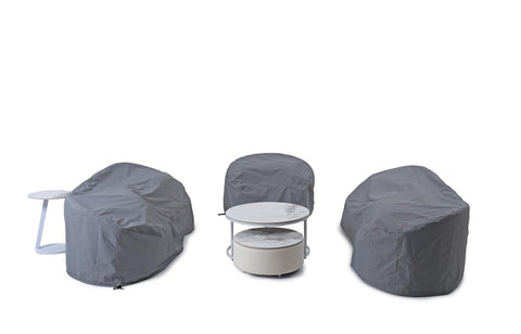 Serene Outdoor Modern Outdoor Coffee Table - Grey