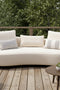 Serene Outdoor Sofa 91" – Cream Bouclé All-Weather