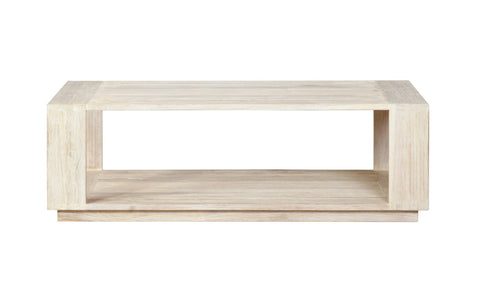 Imperial Grove Outdoor Solid Teak Wood, Natural Look Coffee Table