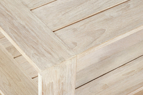 Imperial Grove Outdoor Solid Teak Wood, Natural Look Coffee Table