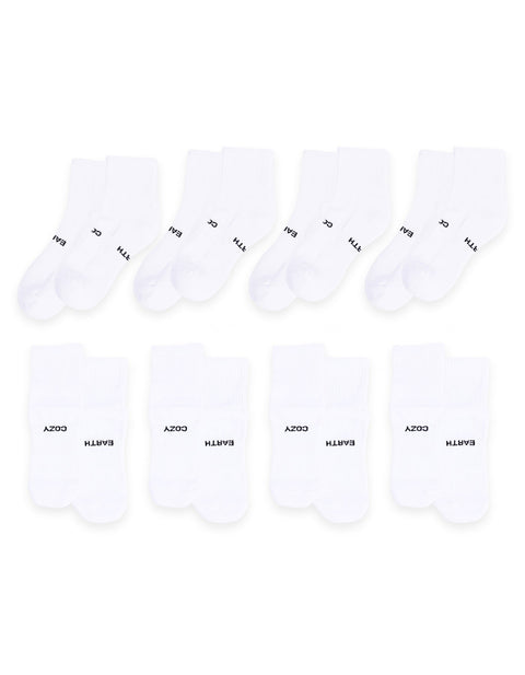 Women's Essential Quarter Sock 8-Pack