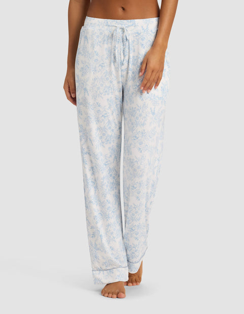 Women's Bamboo Stretch-Knit Long Sleeve Pajama Set (Collective)