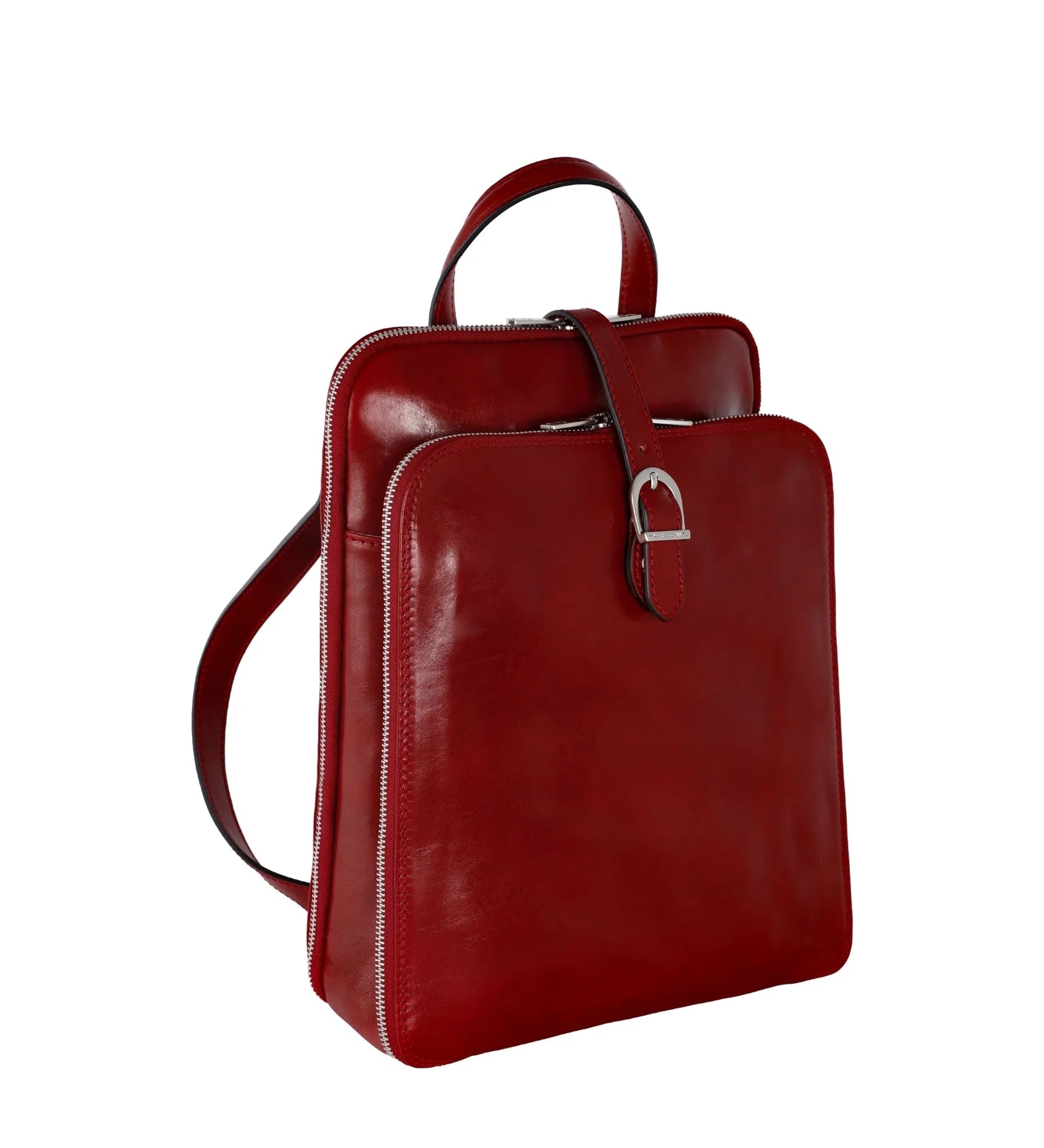 Women's Convertible Leather Backpack Shoulder Bag - Clarissa