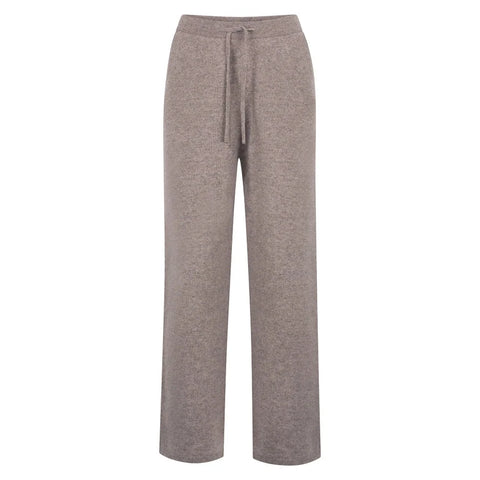 Womens Lambswool Knitted Trousers Vole
