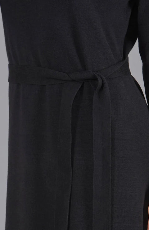 Womens Lightweight Cotton Mock Neck Dress