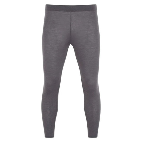 Womens Midweight Merino Activewear Thermal Leggings  Storm Grey