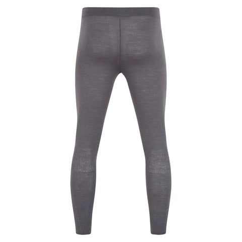 Womens Midweight Merino Activewear Thermal Leggings  Storm Grey