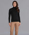 Womens Pure Extra Fine Merino Wool Roll Neck Jumper
