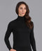 Womens Pure Extra Fine Merino Wool Roll Neck Jumper