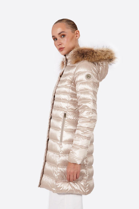 Women's Down Jacket Zoe Champagne