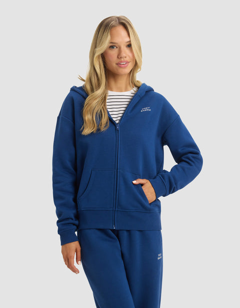 Women's Cityscape Full-Zip Hoodie & Sweatpant Set