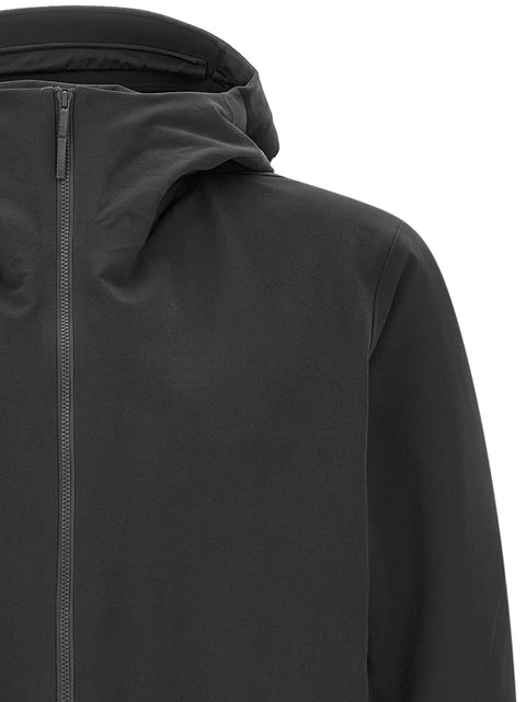 Veilance Black Isogon Mx Hoodie