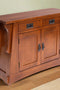 Mission Crofter Style Entry Cabinet