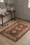 Hand-Knotted Vegetable Dye Kazak Rug from Pakistan, size 3' 4" x 5"