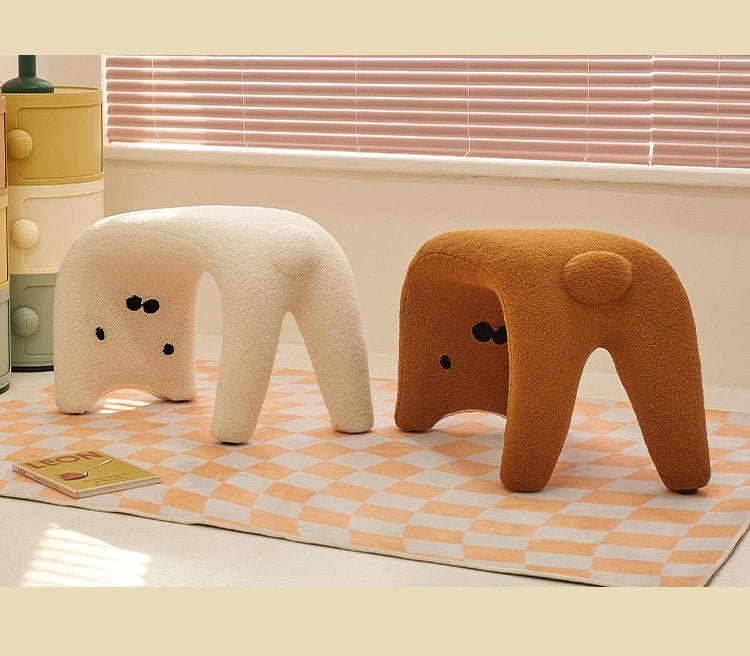 Adorable Cat Face Stool