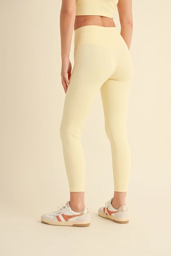 Aligned Performance High-Rise - Lemon