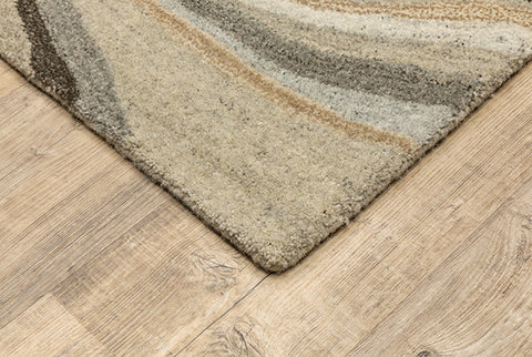 Fusion Anastasia Rug Black/Grey/White