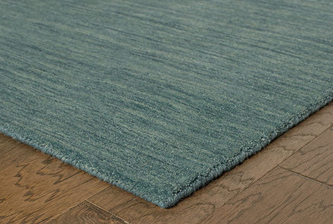 Flourish Wool Rug, Green : 5 sizes