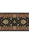 Medalia Ariana Rug Black/Burgandy/Gold